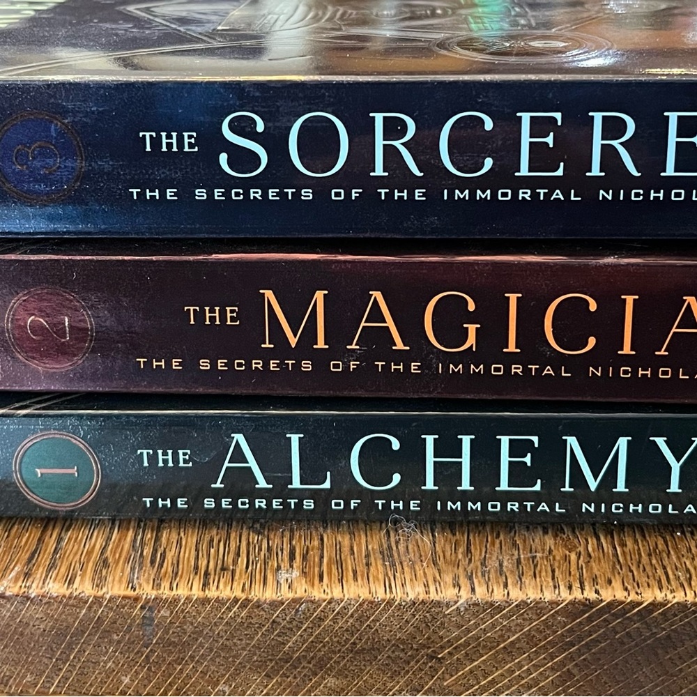 Michael Scott’s The Secrets of the Immortal Nicholas Flamel series